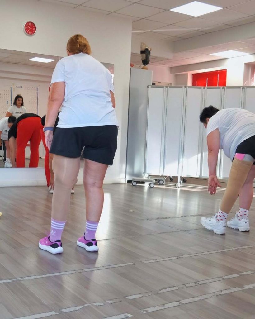 sessione di riabilitazione