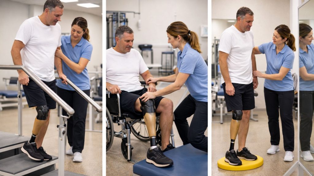 Contratture e rigidità post amputazione: come prevenirle